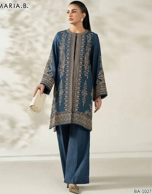 Lawn 2-Piece Embroidered Suit - Zeenn