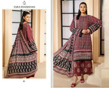ZARA SHAHJAHAN – 3PC LAWN UNSTITCHED