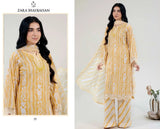 ZARA SHAHJAHAN – 3PC LAWN UNSTITCHED