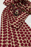 DIGITAL PRINT 3PC SILK UNSTITCHED SUIT