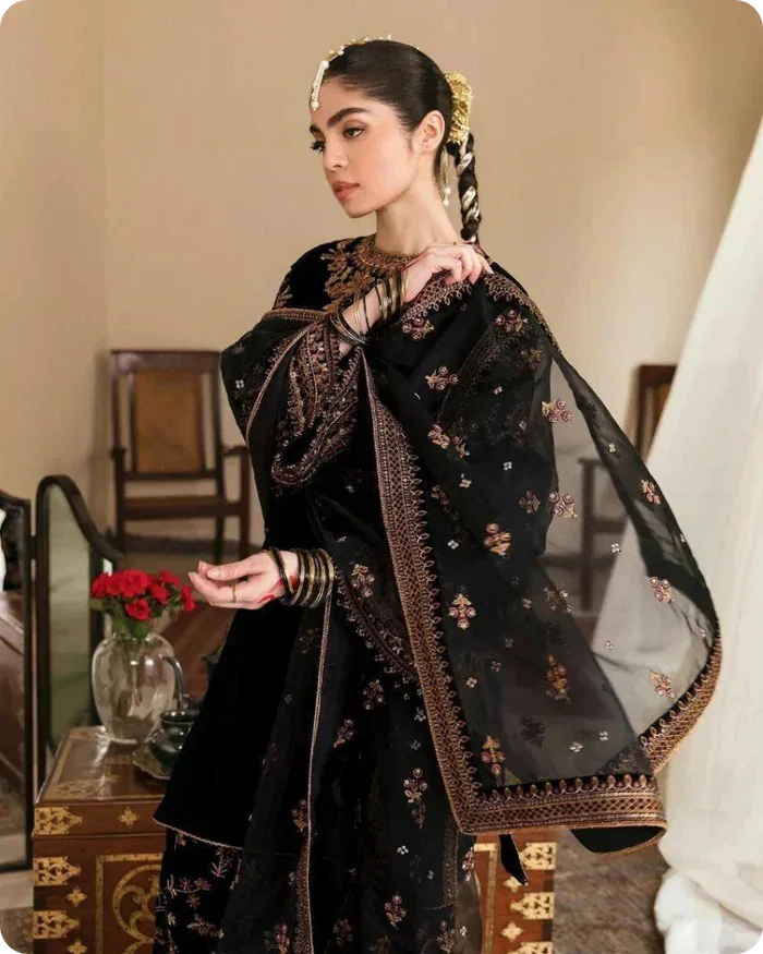 Lawn 3Pc Embroidered