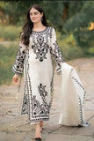 Lawn 3-Piece Embroidered Suit - Zeenn