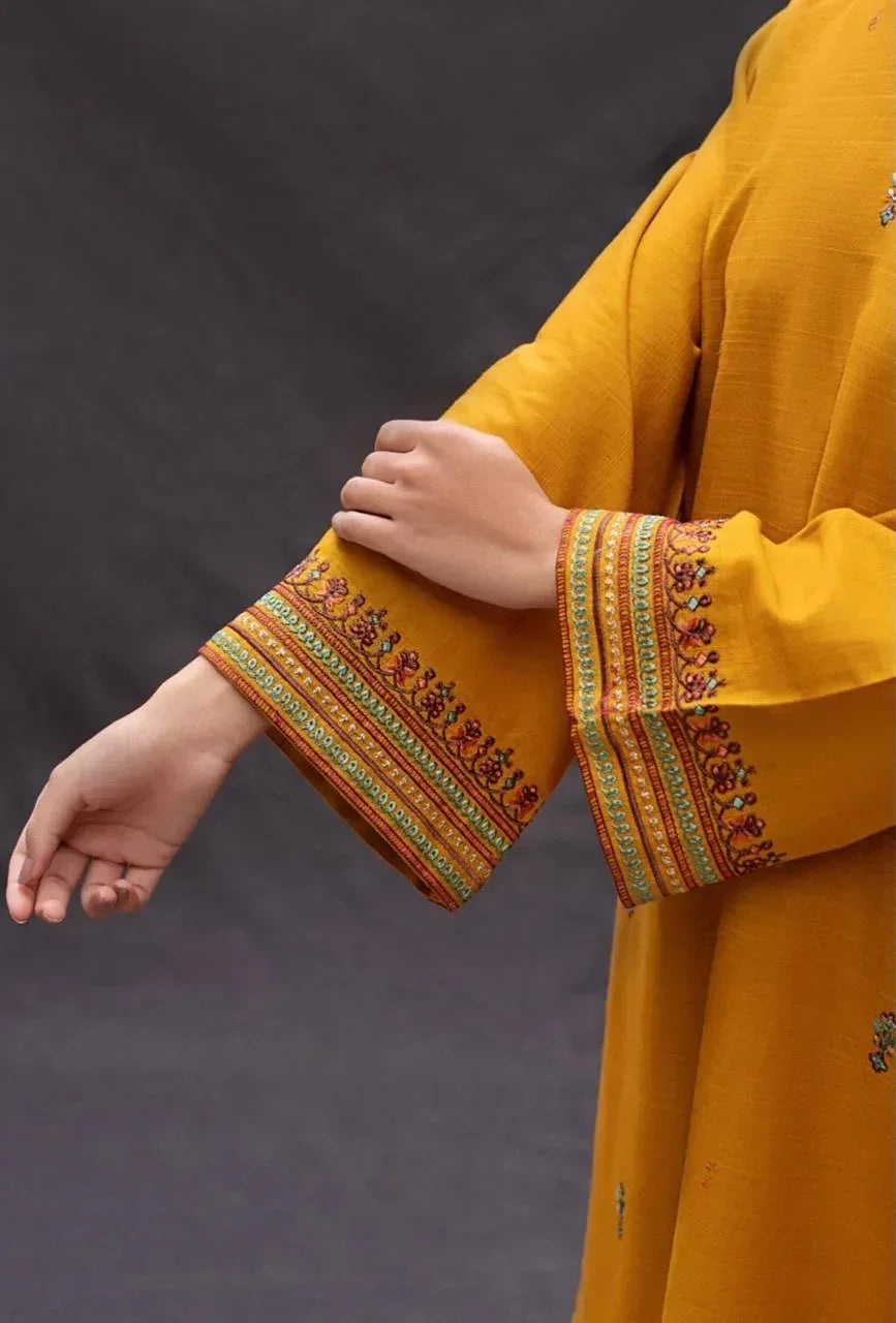 Lawn 3-Piece Embroidered Suit - Zeenn