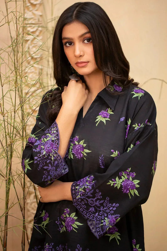 Lawn 2-Piece Embroidered Suit - Zeenn
