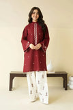 Lawn 2-Piece Embroidered Suit - Zeenn