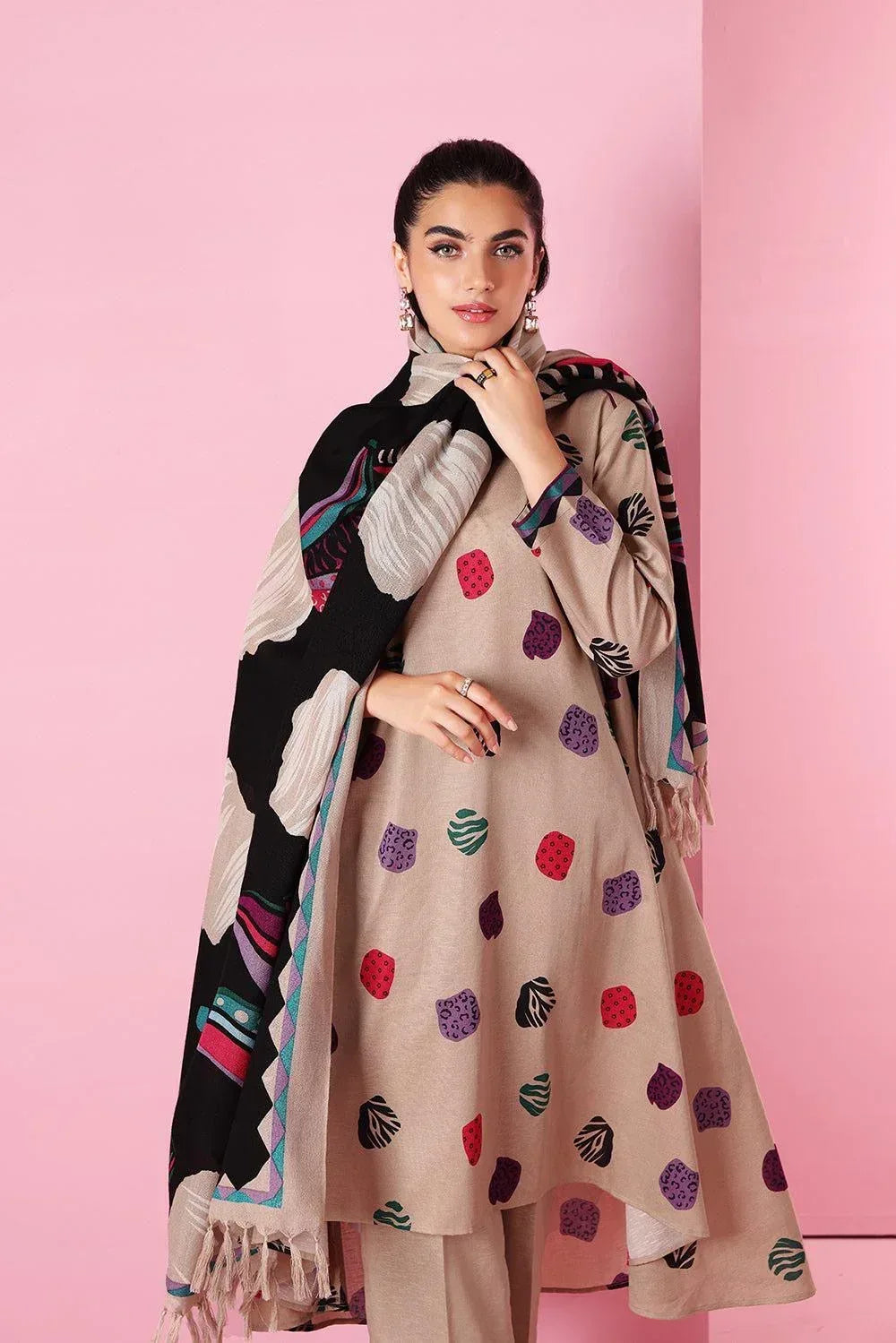 Lawn 3-Piece Embroidered Suit - Zeenn