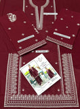 Lawn 2-Piece Embroidered Suit - Zeenn