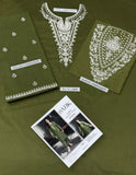 Lawn 2-Piece Embroidered Suit - Zeenn