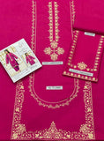Lawn 2-Piece Embroidered Suit - Zeenn