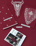 Lawn 2-Piece Embroidered Suit - Zeenn