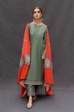 Lawn 3-Piece Embroidered Suit - Zeenn
