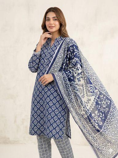 Limelight Airjet Lawn 3 Piece Suit (Unstitched)