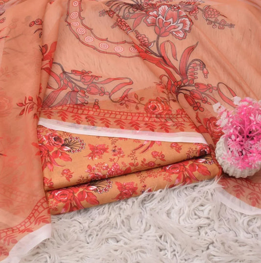 MARIA.B PREMIUM LAWN 3PC-UNSTITCHED