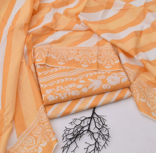 ZARA SHAHJAHAN – 3PC LAWN UNSTITCHED